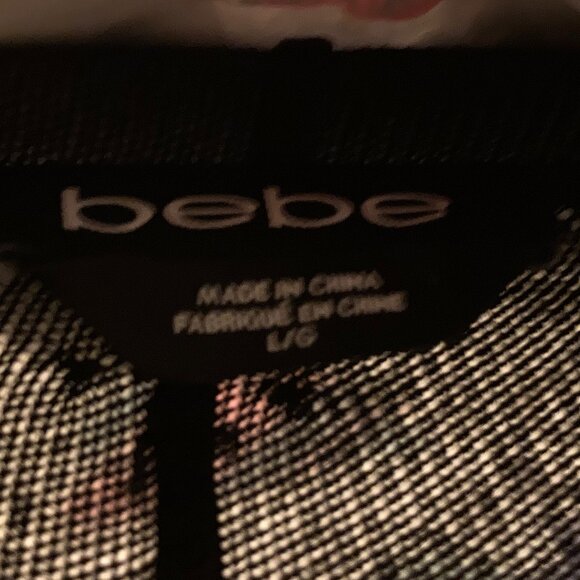 Bebe open front cascade drape cardigan - Picture 12 of 12